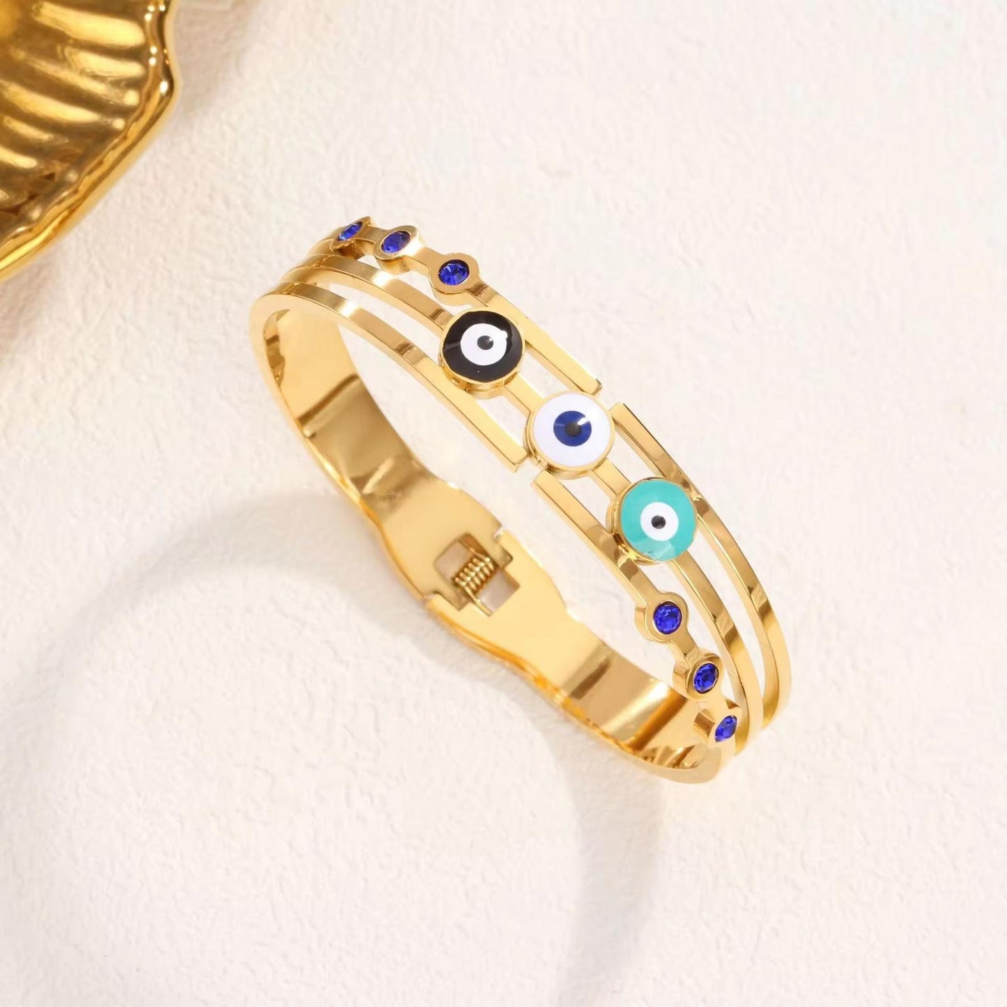 18K Gold Plated Bracelet Bangle