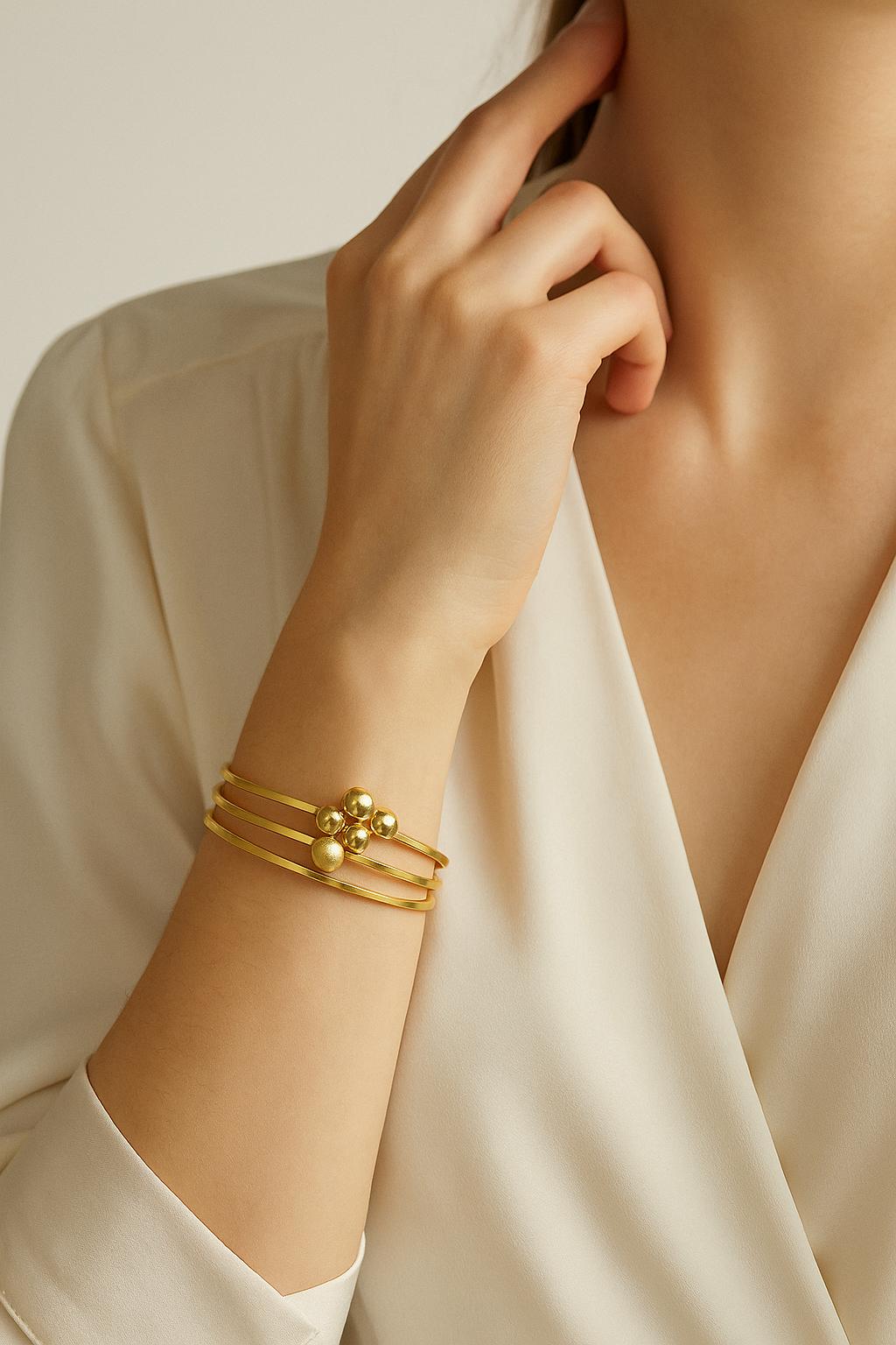 18K Gold Plated bangles