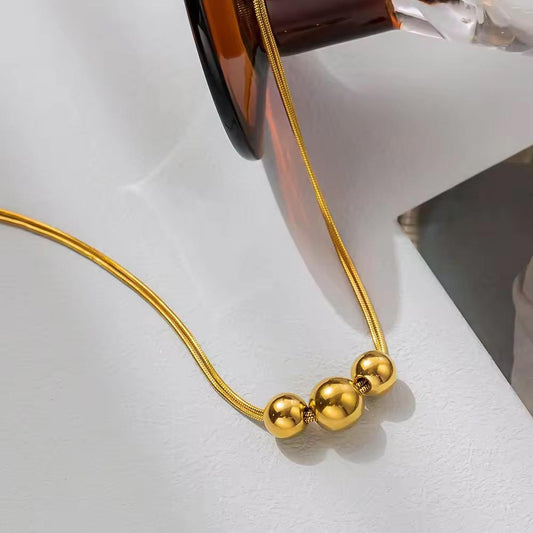 18K Gold Plated Minimalist Necklace