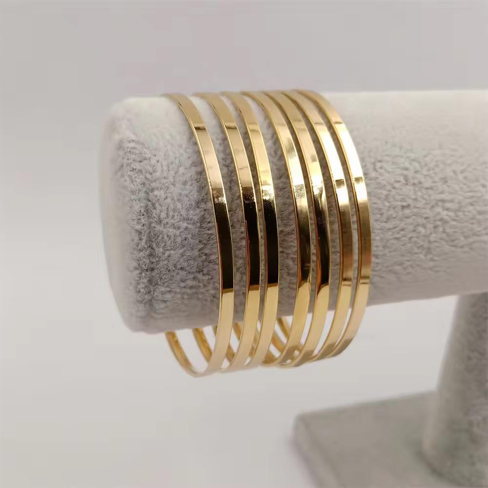 18K Gold  Plated Bracelet Bangle