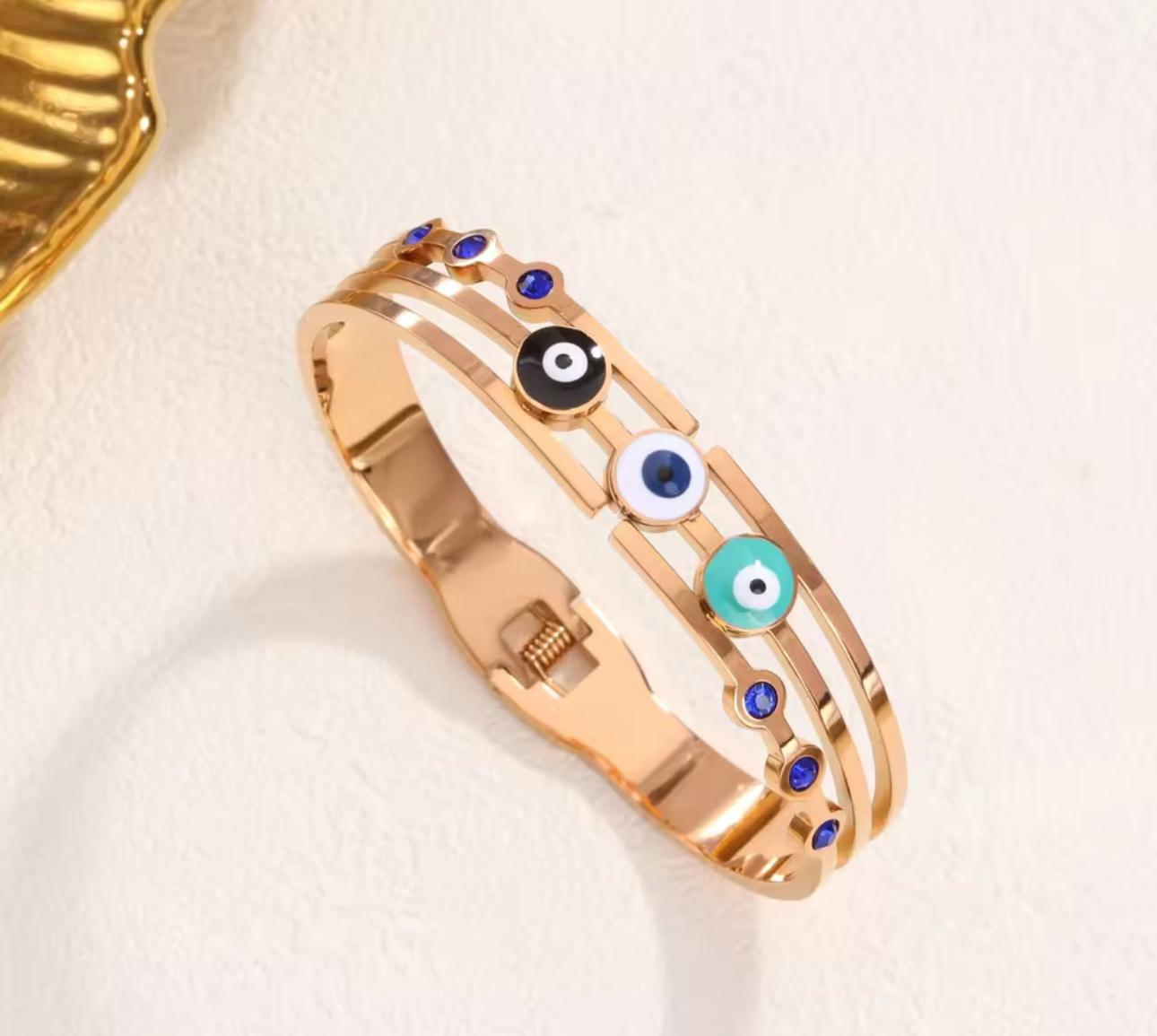 18K Gold Plated Bracelet Bangle