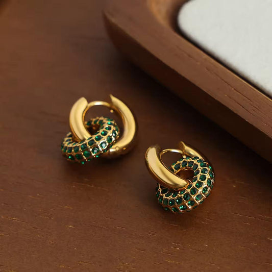 18k Gold Plated Earring